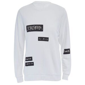 Raf Simons x Joyce abstract patchwork cotton sweater